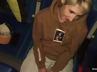 Real Blowjob On The Public Train - Amateur Couple Outdoor free video