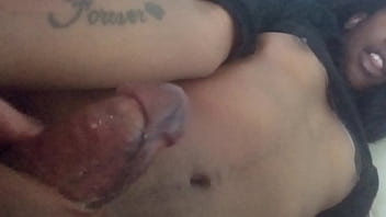 Girlfriend La Nefertiti Perkins Teasing Herself With A Vibrator While Playing With Her Big Uncut Cock For Sweet Release free video