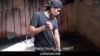 Amateur Spanish Latino Maintenance Guy Paid Cash For Fuck free video