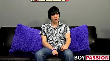 Emo Fingers His Ass And Masturbates After Being Interviewed free video