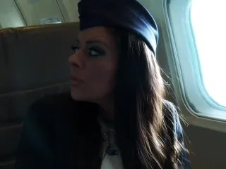 Lucky Hunk Gets To Fuck Two Hot Passenger Babes On Board An Aeroplane free video