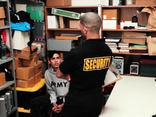 Youngperps - Latin Guy Used By Security Guard free video