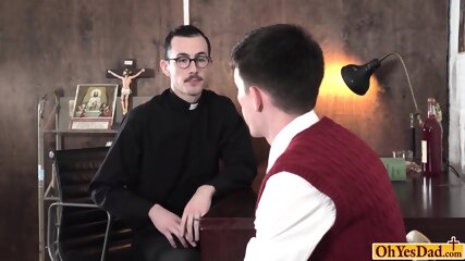 Mature Church Priest Spanks Twinks Ass And Fucks Him free video
