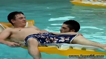 Extreme Anal Escort Gay Kaleb S Pissy Pool Party free video